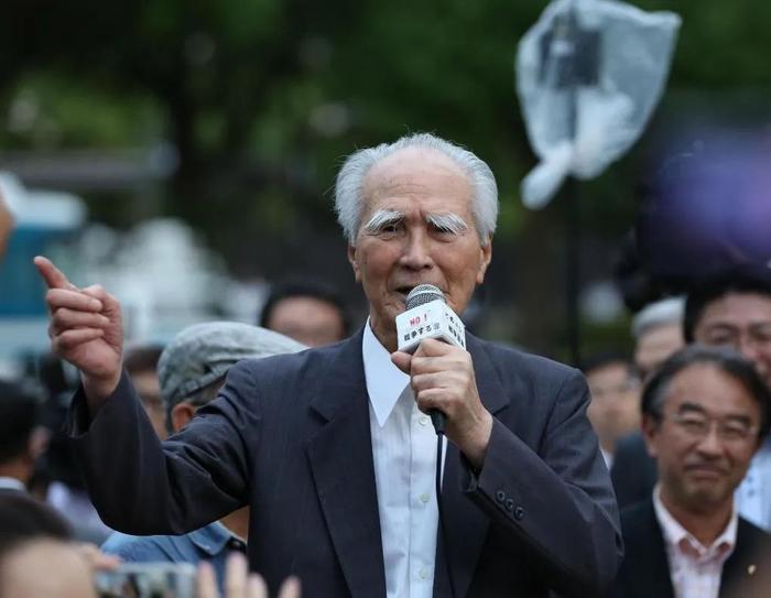 日本前首相村山富市百岁感言，希望日本永走和平道路