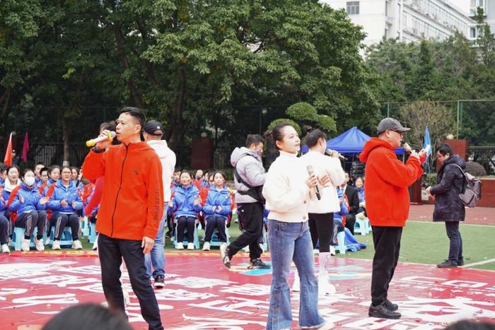 重庆市珊瑚初级中学校明佳校区举行初三年级百日誓师活动