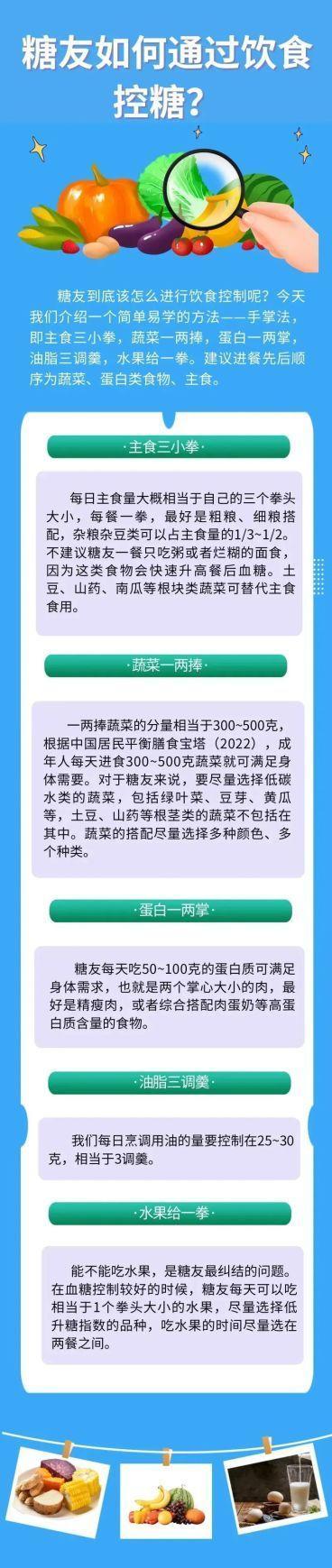 糖尿病患者怎样通过饮食控糖？一起来看→