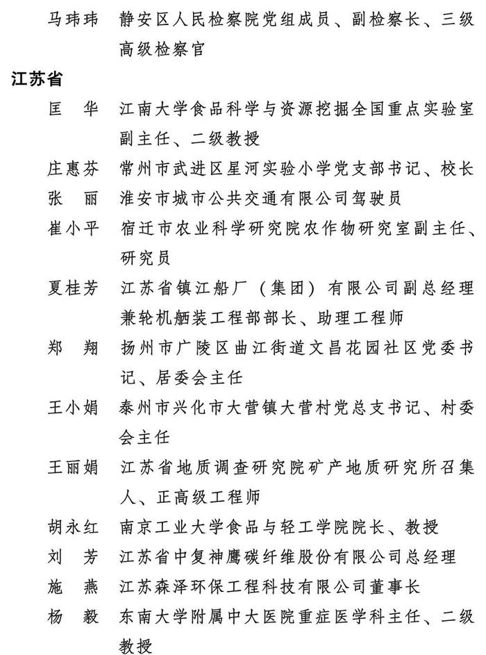 重磅！2023年度全国三八红旗手标兵、全国三八红旗手、全国三八红旗集体全名单来了！