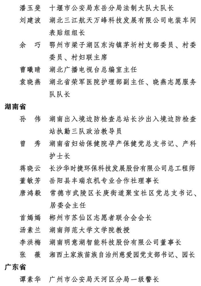 重磅！2023年度全国三八红旗手标兵、全国三八红旗手、全国三八红旗集体全名单来了！