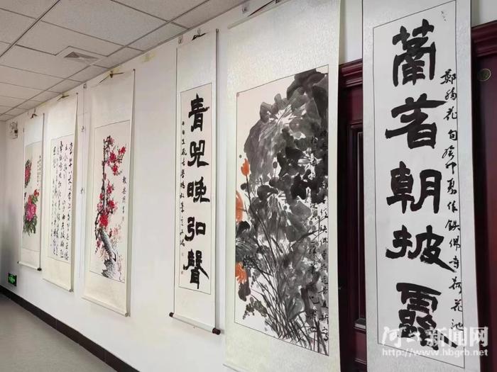 东光县总工会举办迎“三八”职工文化作品展活动