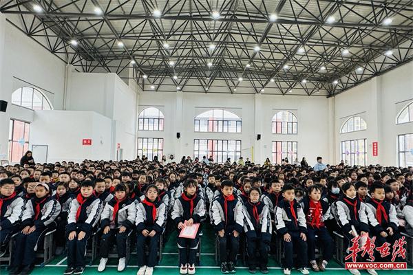 安乡县子龙小学举行2024年春季开学典礼