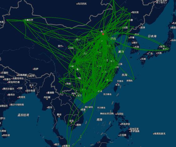 2023年“天九一号”飞行地图