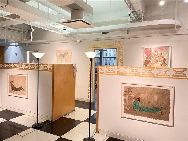 Axonometric Tongue展览现场