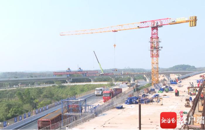 G9812高速公路延长线项目建设进入冲刺阶段 琼海将实现镇镇通高速