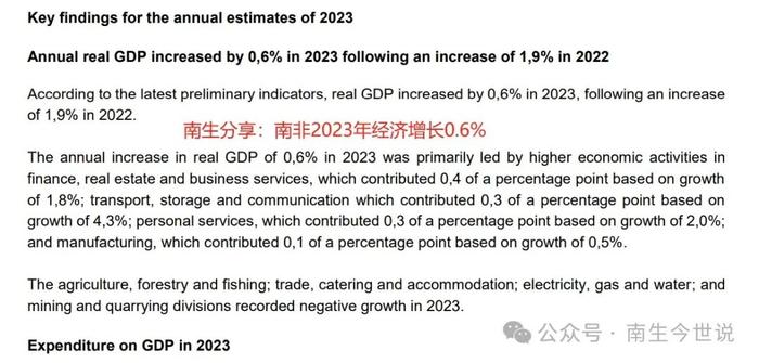 非洲在沉沦？南非、尼日利亚的2023年GDP同时跌破4000亿美元大关