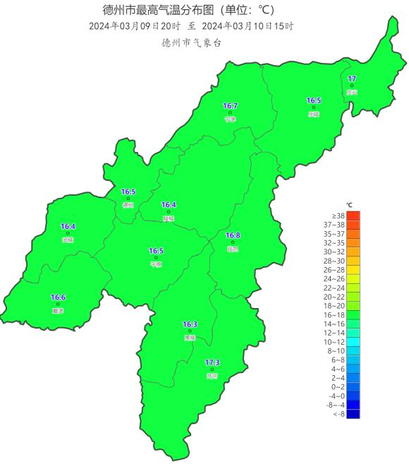 德州下周天气预报来了！