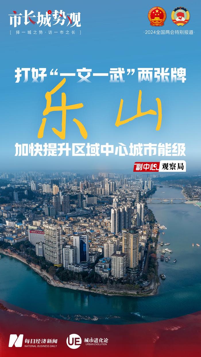 每经专访全国人大代表、乐山市市长陈光浩：打好“一文一武”两张牌，加快提升区域中心城市能级