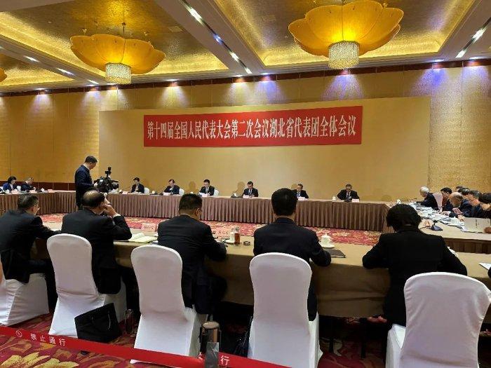 【两会连线】湖北代表团开放团组会议发言频现“三峡元素”