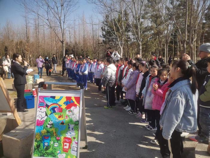 环保向阳生 植绿正当时——松岭路小学四年级二班举办系列活动迎接植树节