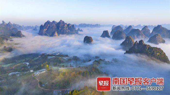 天青色等烟雨，漓江在等你！烟雨桂林宛若仙境