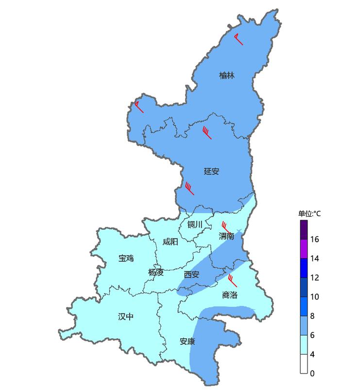 明日起我省部分地区将有阴雨天气 17日前后西安有降水降温天气过程