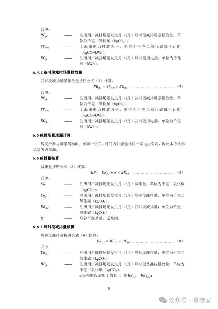 关于发布《上海市碳普惠减排项目方法学 分布式光伏发电》等六个碳普惠方法学的通知