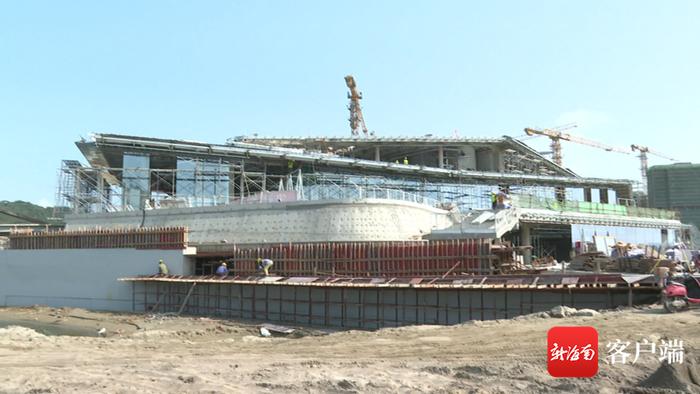 万宁保利游艇码头综合社区建设如火如荼 游客集散中心6月投入使用