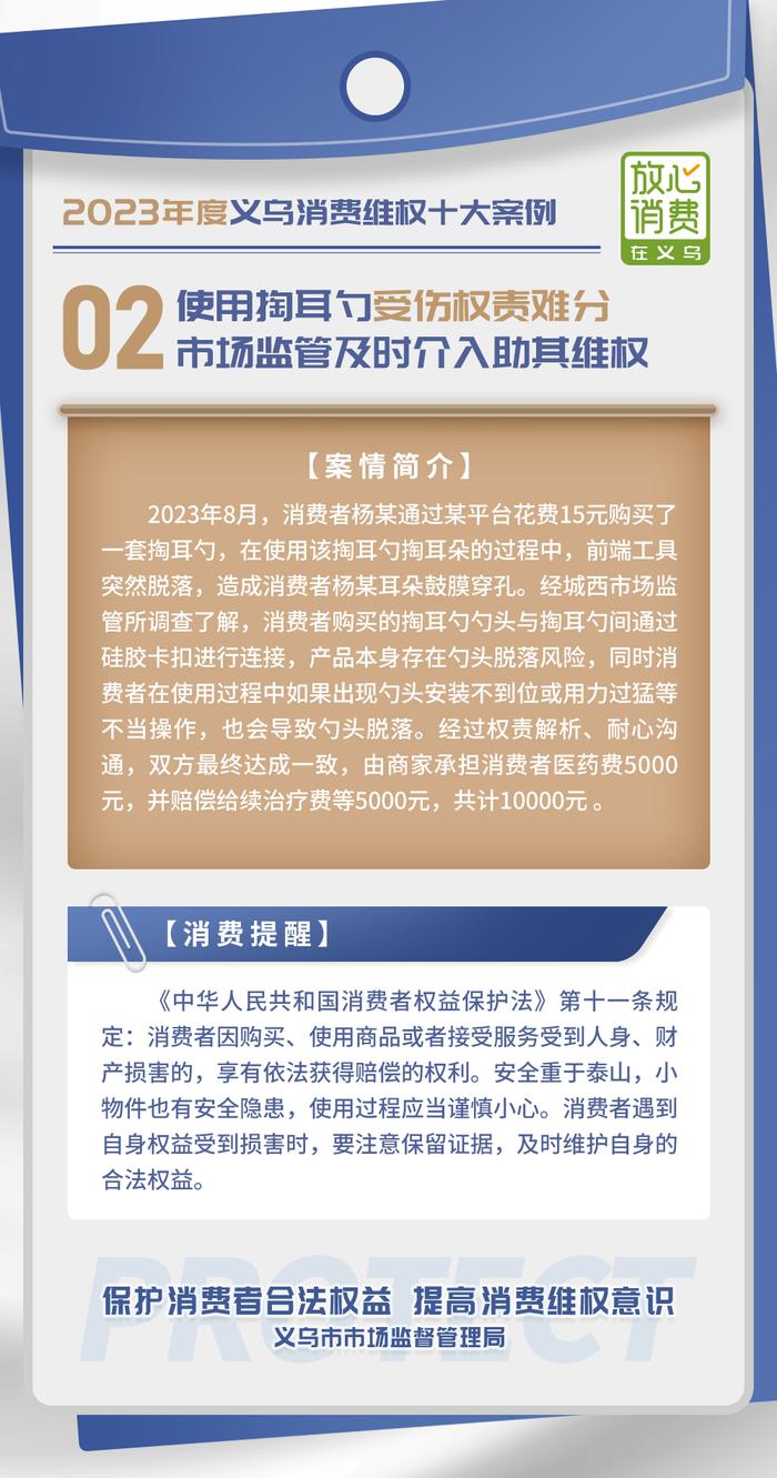 放心消费丨浙江省义乌市2023年度十大消费维权典型案例（上）