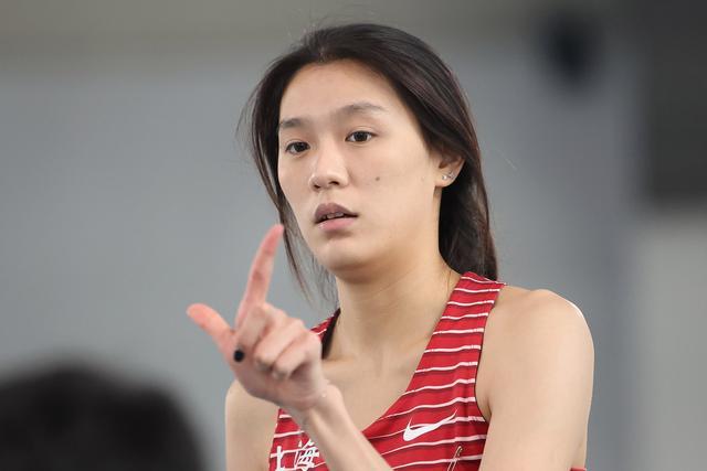 田径——全国室内田径大奖赛南京站：陆佳雯获女子跳高冠军