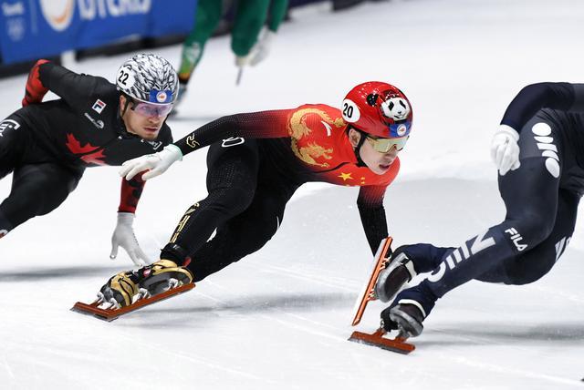 短道速滑——世锦赛：林孝埈晋级男子500米四分之一决赛