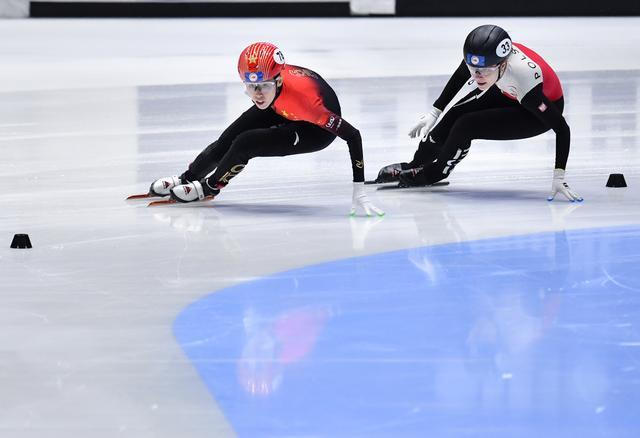 短道速滑——世锦赛：范可新晋级女子500米四分之一决赛