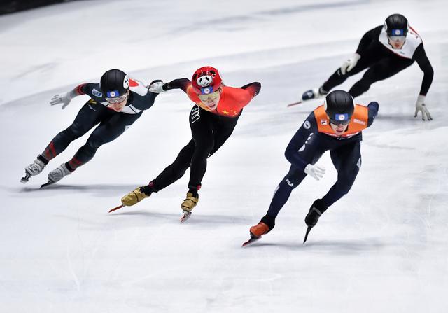 短道速滑——世锦赛：林孝埈晋级男子500米四分之一决赛