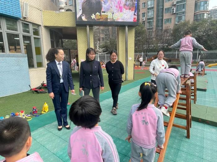 锦园幼儿园迎接未央区学前教育科开展教研视导工作