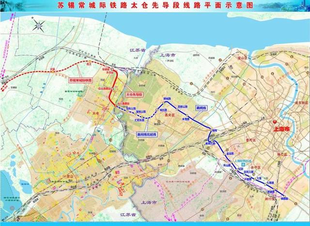 地铁速度的2倍，连通上海多条轨交，苏锡常城际铁路太仓先导段有新进展