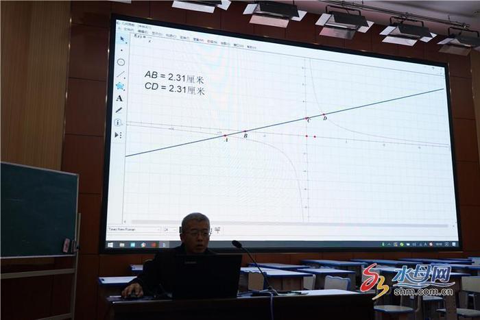 芝罘区初中数学优质课展评与解题研究活动在烟台港城中学举行