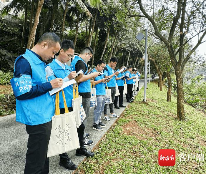 水里鱼儿欢 岸上巡河忙！海南省开展巡河竞技PK赛