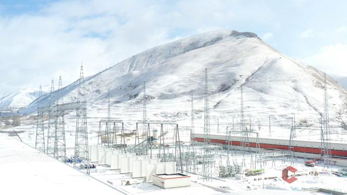 C视觉·遥望雪山⑱丨雪山之下送光明 这座世界首座高海拔特高压变电站加紧建设中