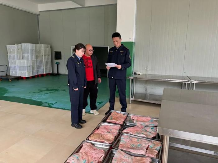 龙岩市市场监管局经开区分局开展曝光“糟头肉”问题肉制品生产专项检查