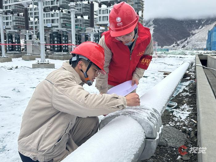 C视觉·遥望雪山⑱丨雪山之下送光明 这座世界首座高海拔特高压变电站加紧建设中