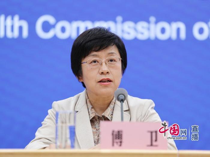 ▲国家卫生健康委基层司司长傅卫 图据中国网