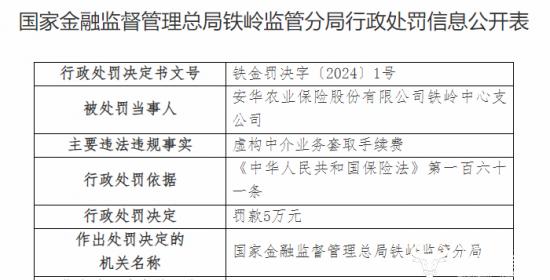 安华农险支公司虚假套费被罚6万 财务负责人张青松怎么看待此事？