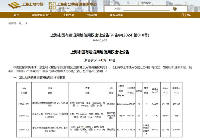 中建八局26.57亿元竞得上海市宝山区一地块