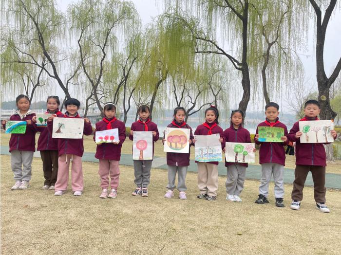 我和春天有个约会——合肥市朝霞小学开展“找春天”实践活动