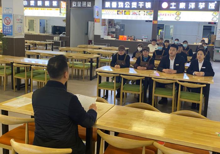 重庆电讯职业学院开展校园食品安全检查“回头看”活动