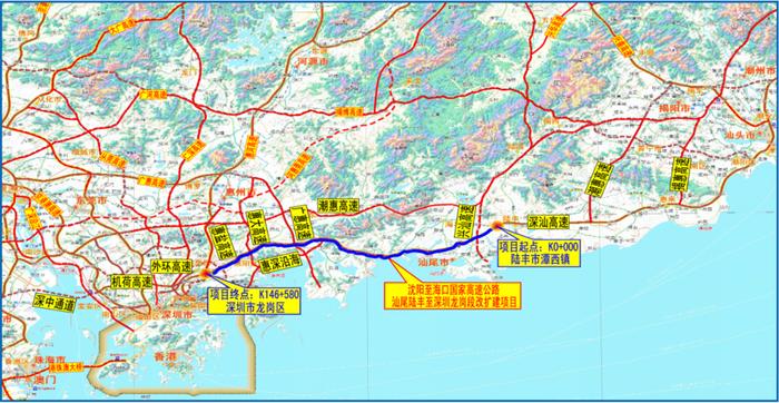 坪山一新高架桥通车 扩建项目预计2024年通车