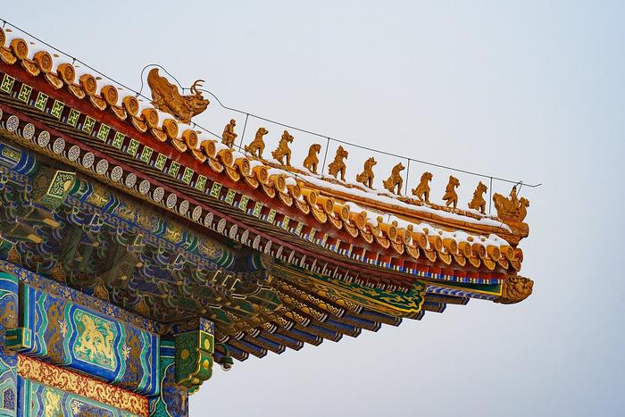 文博日历丨中国古建筑屋顶上的这个“小怪兽” 竟是古人的“避雷神器”