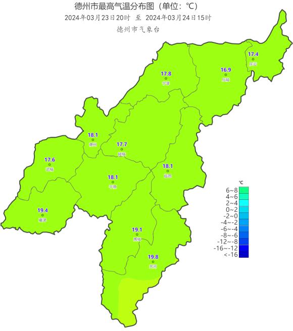 注意！今夜到明天白天有雨！德州接下来的天气→