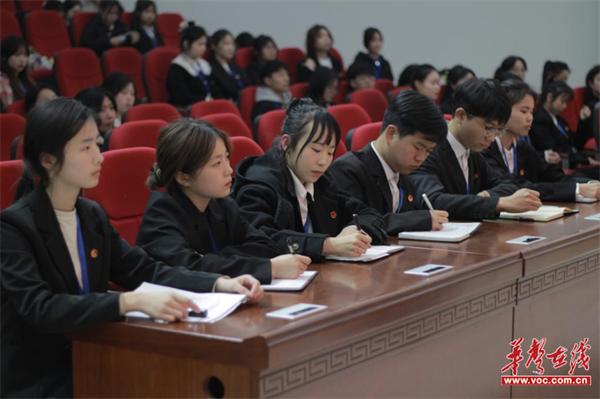 长沙幼儿师范高等专科学校召开2023年下学期团学会部门工作述职会议