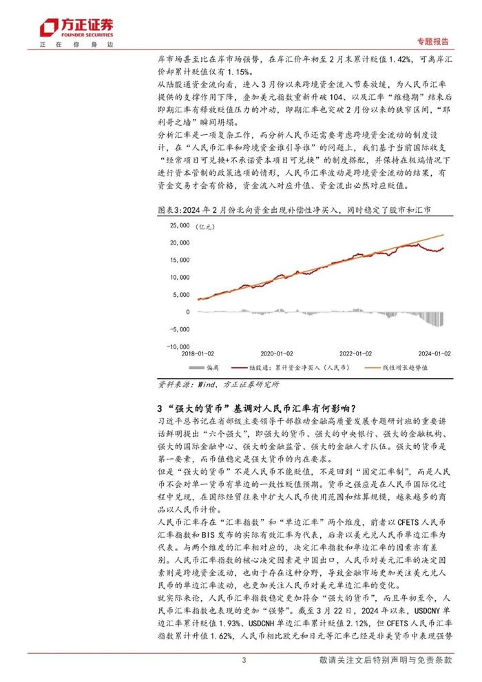 【方正宏观】人民币汇率贬值是否预示“降息”？——兼汇率“六问六答”