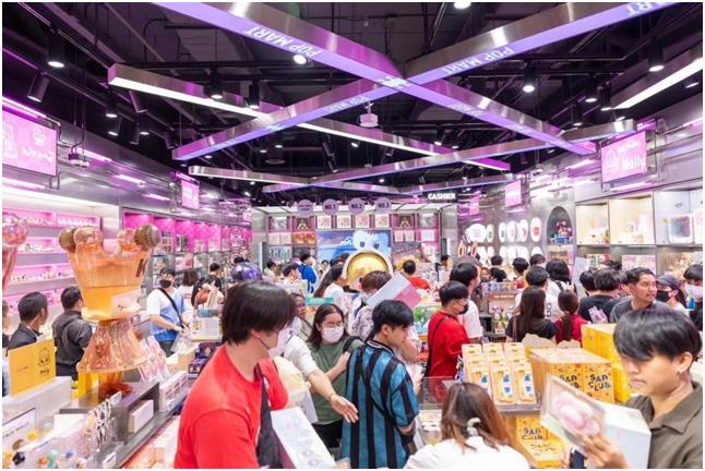 图:泡泡玛特泰国三号店