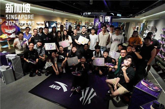(图:安踏品牌携手NBA巨星欧文,全球同步发售新品)