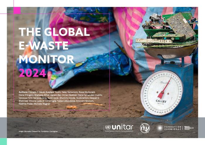 UNitar&IUT：2024年全球电子废弃物监测报告