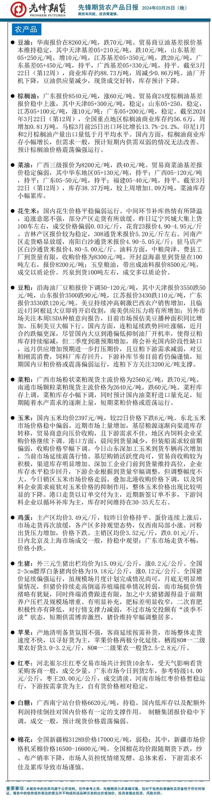 先锋期货 | 国内期货多数下跌：碳酸锂跌超6%，烧碱跌超4%，玻璃、鸡蛋、纯碱、菜粕跌超3%