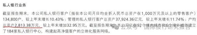 中国黄金加盟店60公斤黄金消失背后：招商银行金葵花及以上客户存款 10.82 万亿元、比例达到 81.28%，都缺少没投资渠道