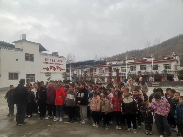 预防山火  人人有责——内乡县板场乡道川中心小学开展防火教育