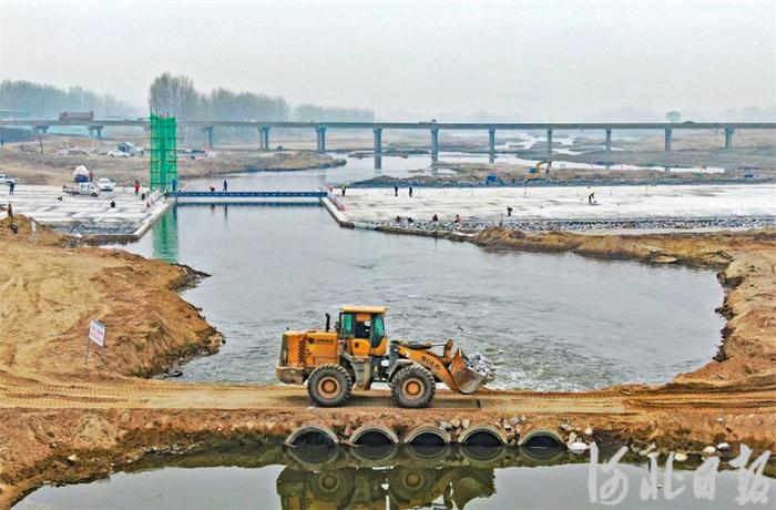 涿州：白沟河治理工程有序推进