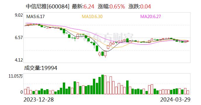 中信尼雅：史文思当选公司第八届监事会职工代表监事