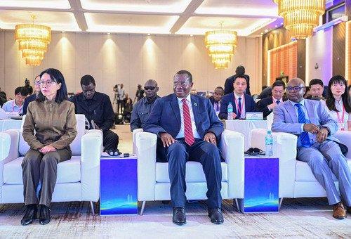 驻坦桑尼亚大使陈明健与坦副总统姆潘戈共同出席2024年中坦投资论坛和推介会